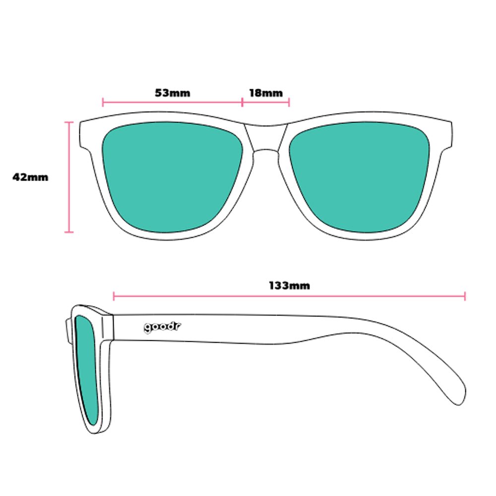 Óculos de Sol Goodr - These Shades Are Still Trash