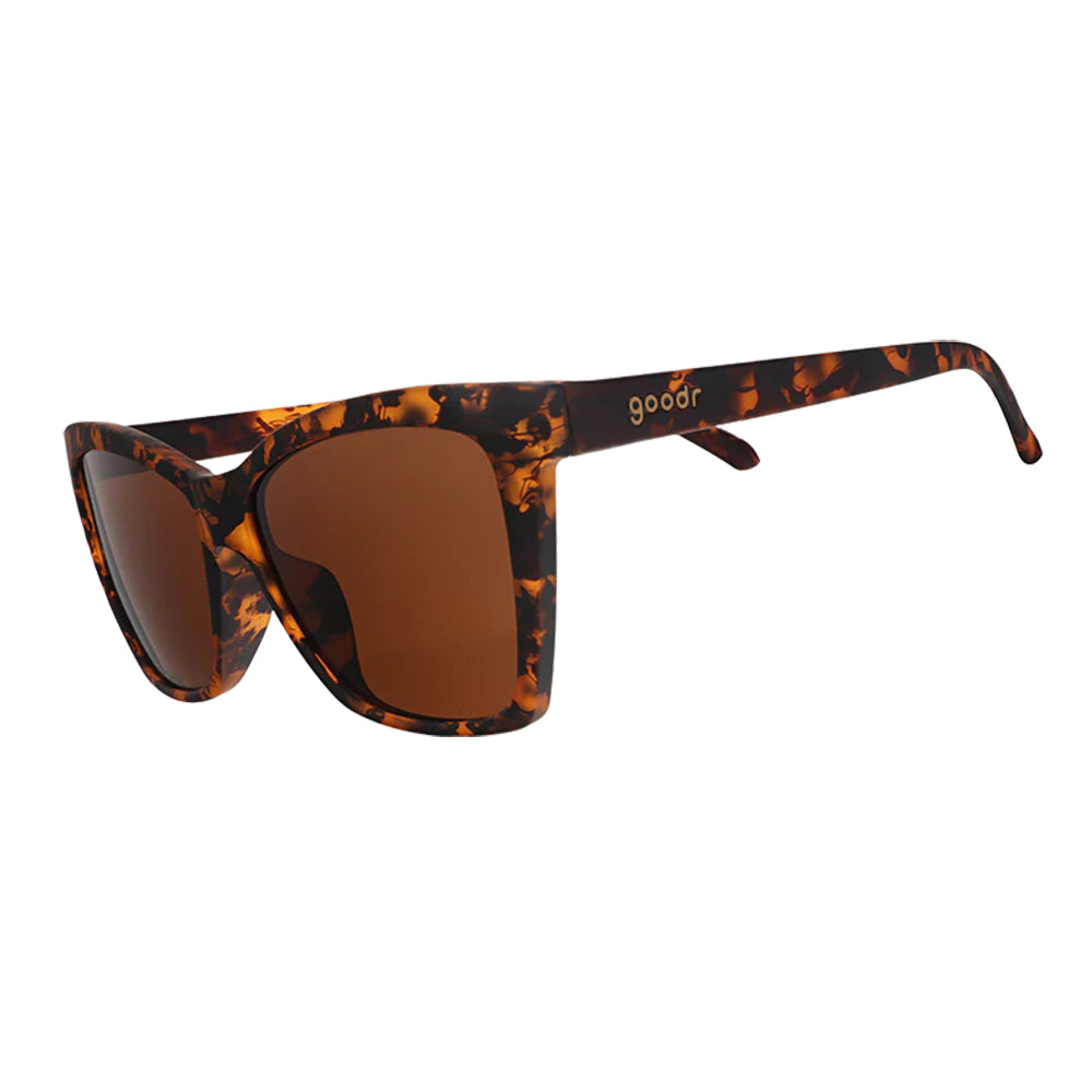 Óculos de Sol Quadrado Marrom Polarizado com Proteção UV400 - Vanguard Visionary