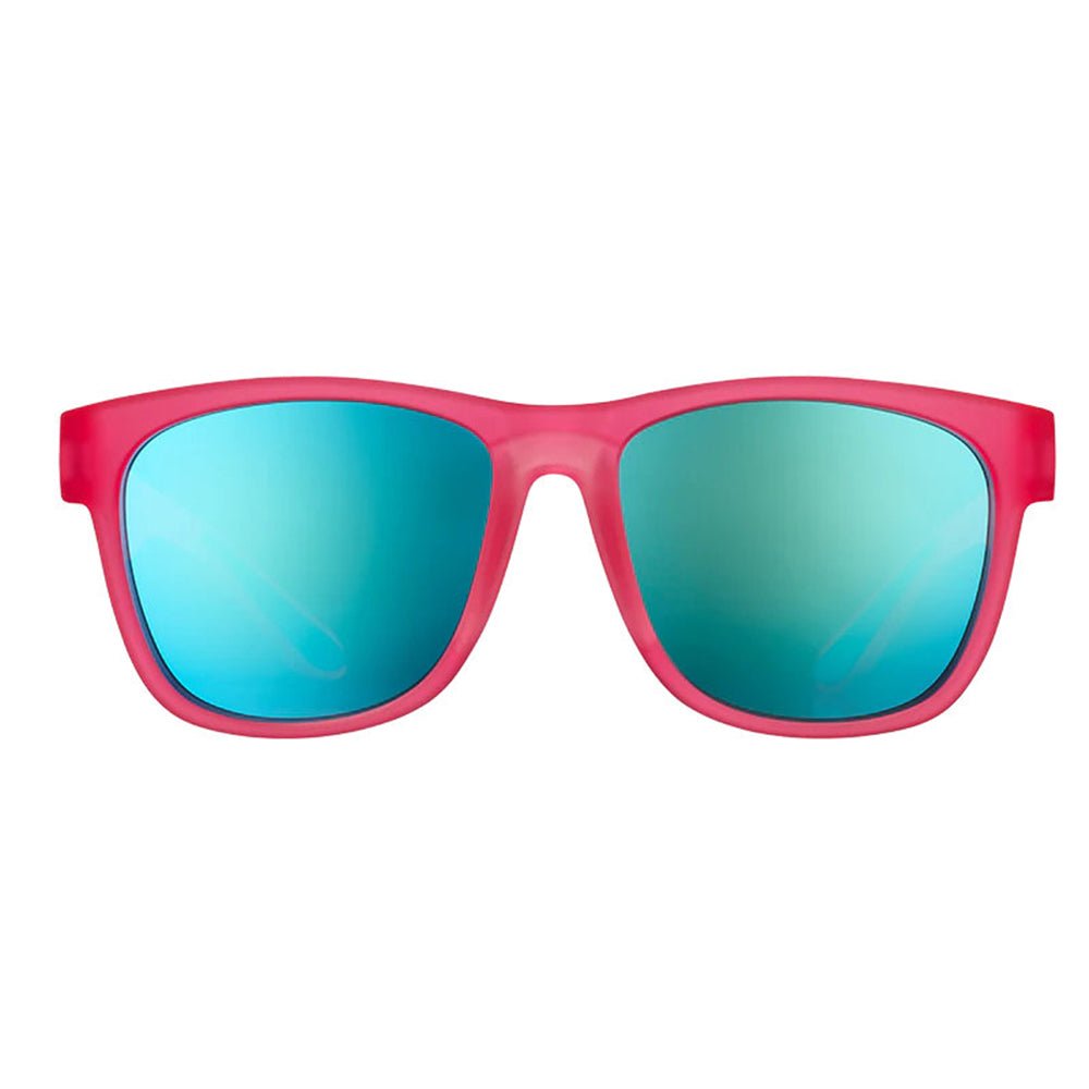 Óculos de Sol Polarizado Rosa com Lente Azul Proteção UV400 - Do You Even Pistol, Flamingo?