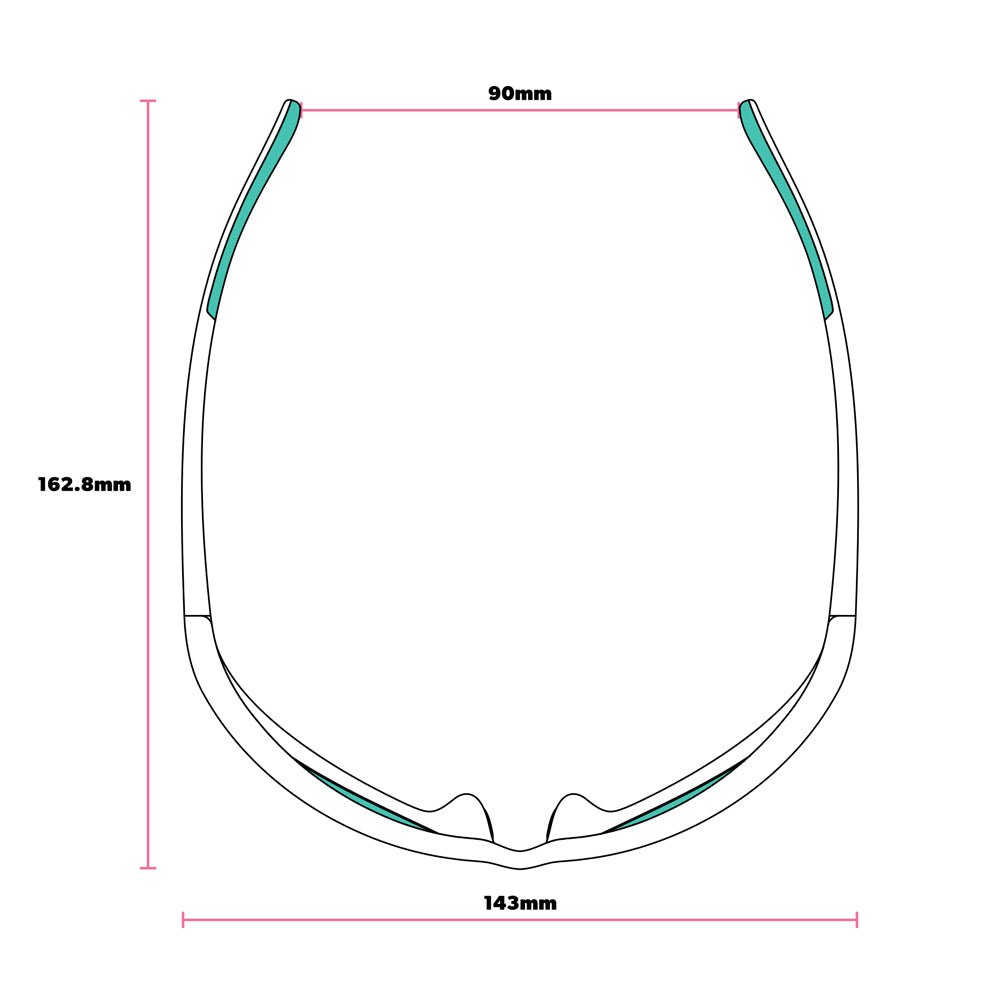 Óculos de Sol Performance Redondo Lente Azul Polarizada Espelhada - In My Periwinkle Prime