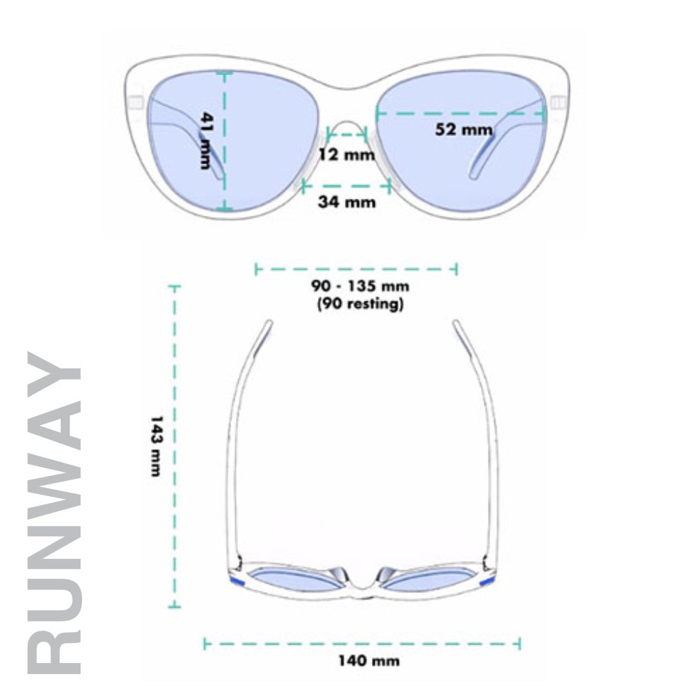 Óculos de Sol Goodr - Breakfast Run To Tiffanys