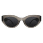 Óculos de Sol Gatinho Cinza Polarizado com Proteção UV400 - Moonbean Daydream