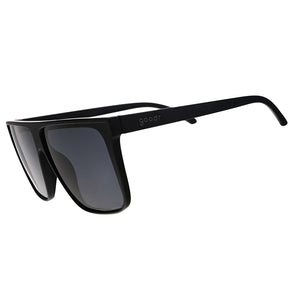 Óculos de Sol Polarizado Quadrado Grande com Armação Preto e Lente Preta  -  Fashion Week Dropout