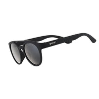 Óculos de Sol Preto Redondo Polarizado Confortável com Proteção UV400 - Professor 00G