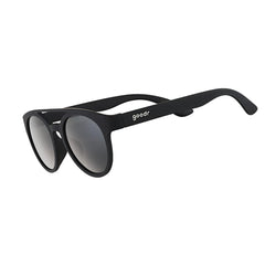 Óculos de Sol Preto Redondo Polarizado Confortável com Proteção UV400 - Professor 00G