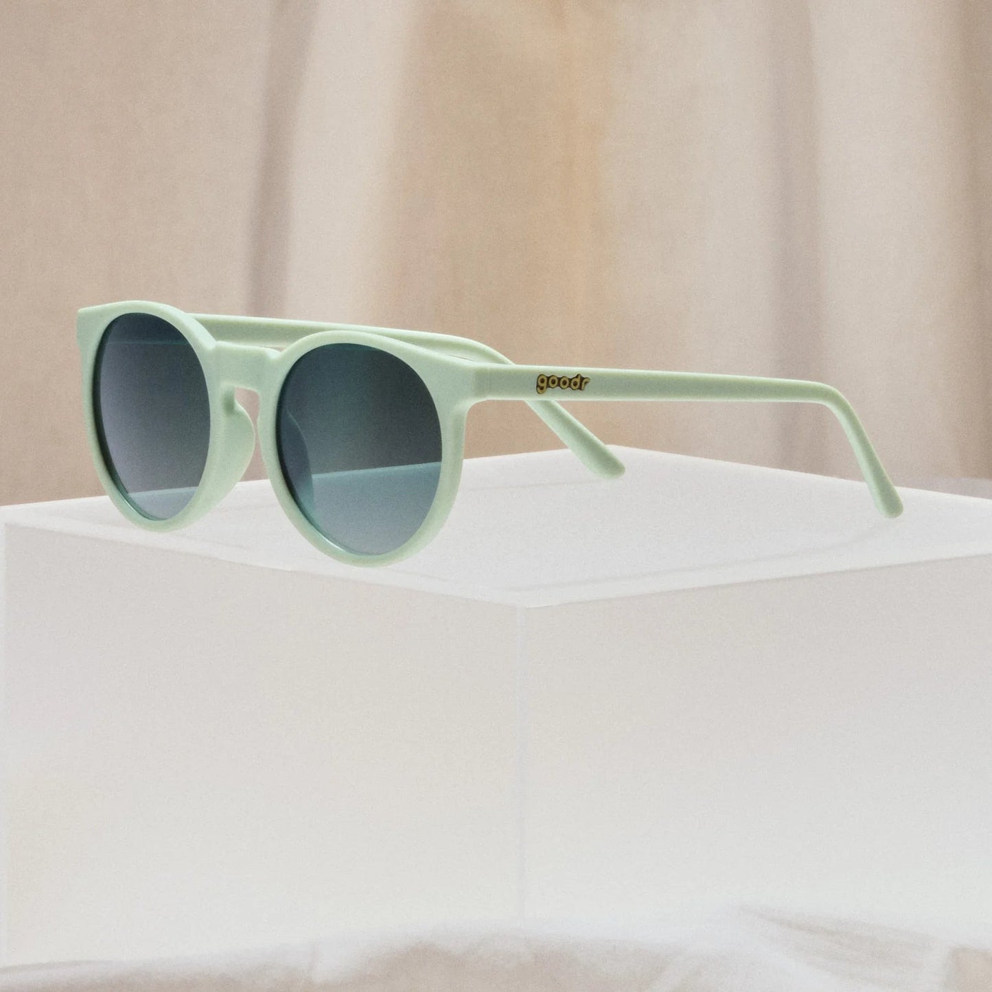 Óculos de Sol Polarizado Redondo Verde com Proteção UV400 - Incognito Plant Parent