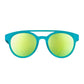 Óculos de Sol Redondo Azul com Lente Espelhada Polarizada Proteção UV400 - Dr. Ray, Sting