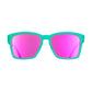 Óculos de Sol Verde com Lente Rosa Espelhada Proteção UV400 - Short With Benefits