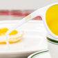 Óculos de Sol Polarizado Redondo Lente Amarela Proteção UV400 Armação Branca - Yolk's on You
