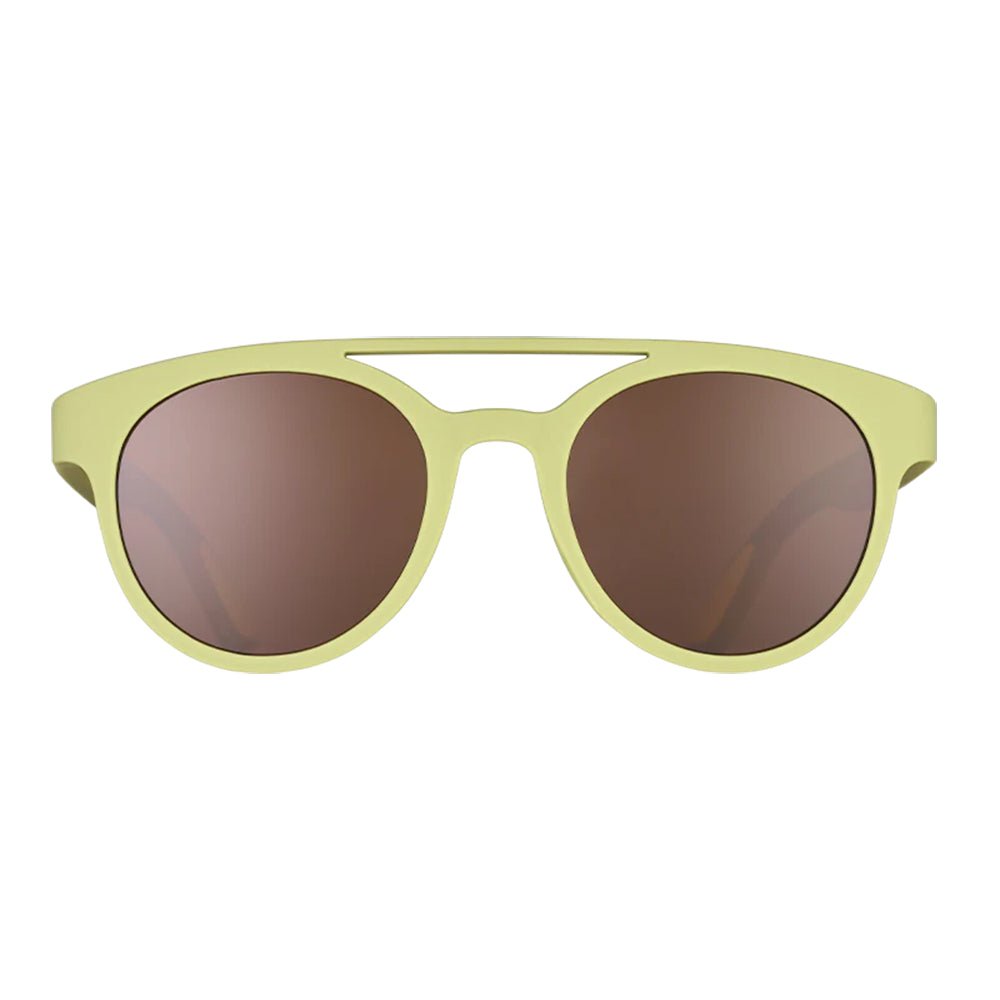 Óculos de Sol Redondo Verde com Lentes Polarizadas Proteção UV400 - Fossil Finding Focals