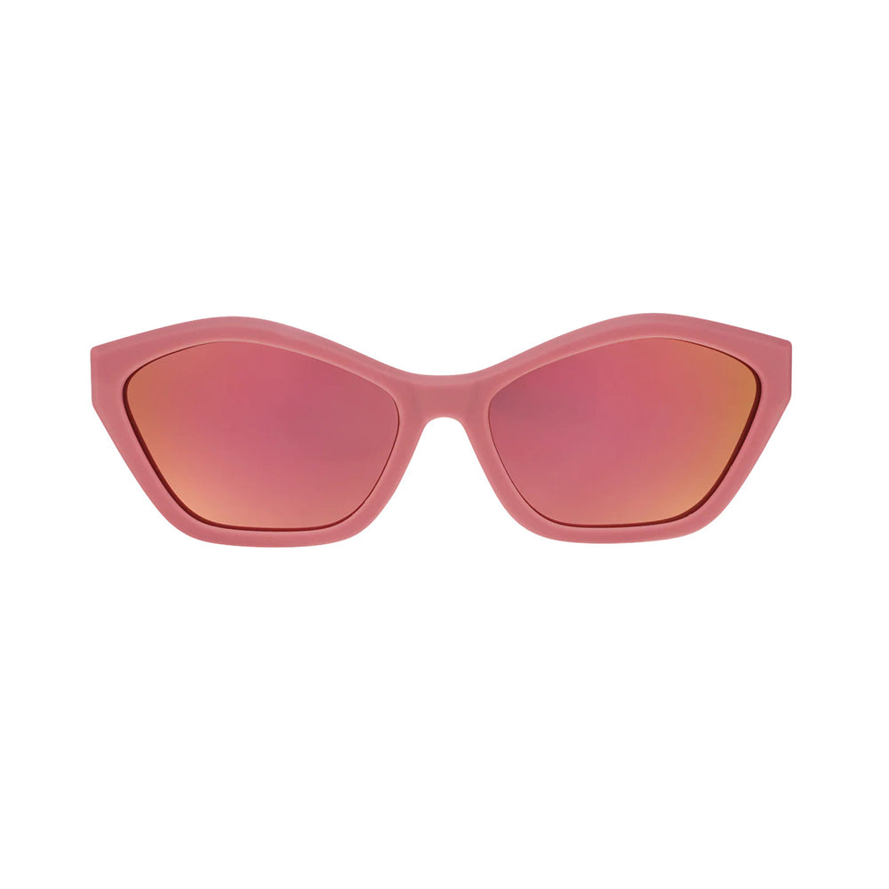 Óculos De Sol Gatinho Rosa com Lente Rosa Espelhada Goodr - Bubblegum Socialite