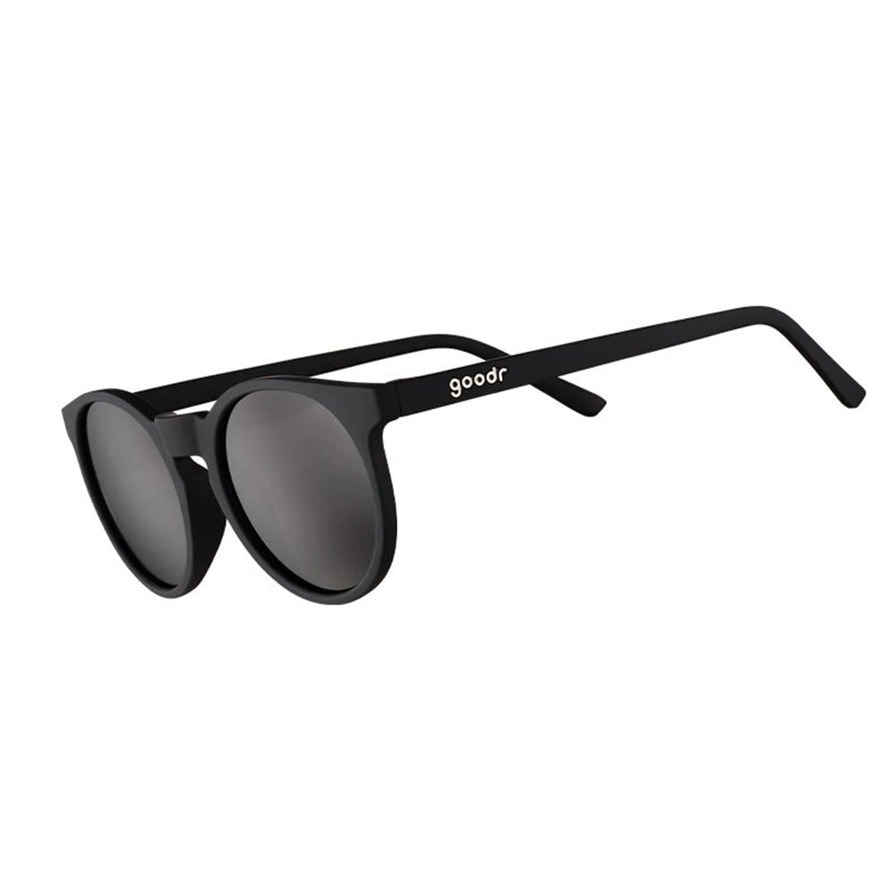 Óculos de Sol Redondo Preto Polarizado com Proteção UV400 - It's Not Black, It's Obsidian