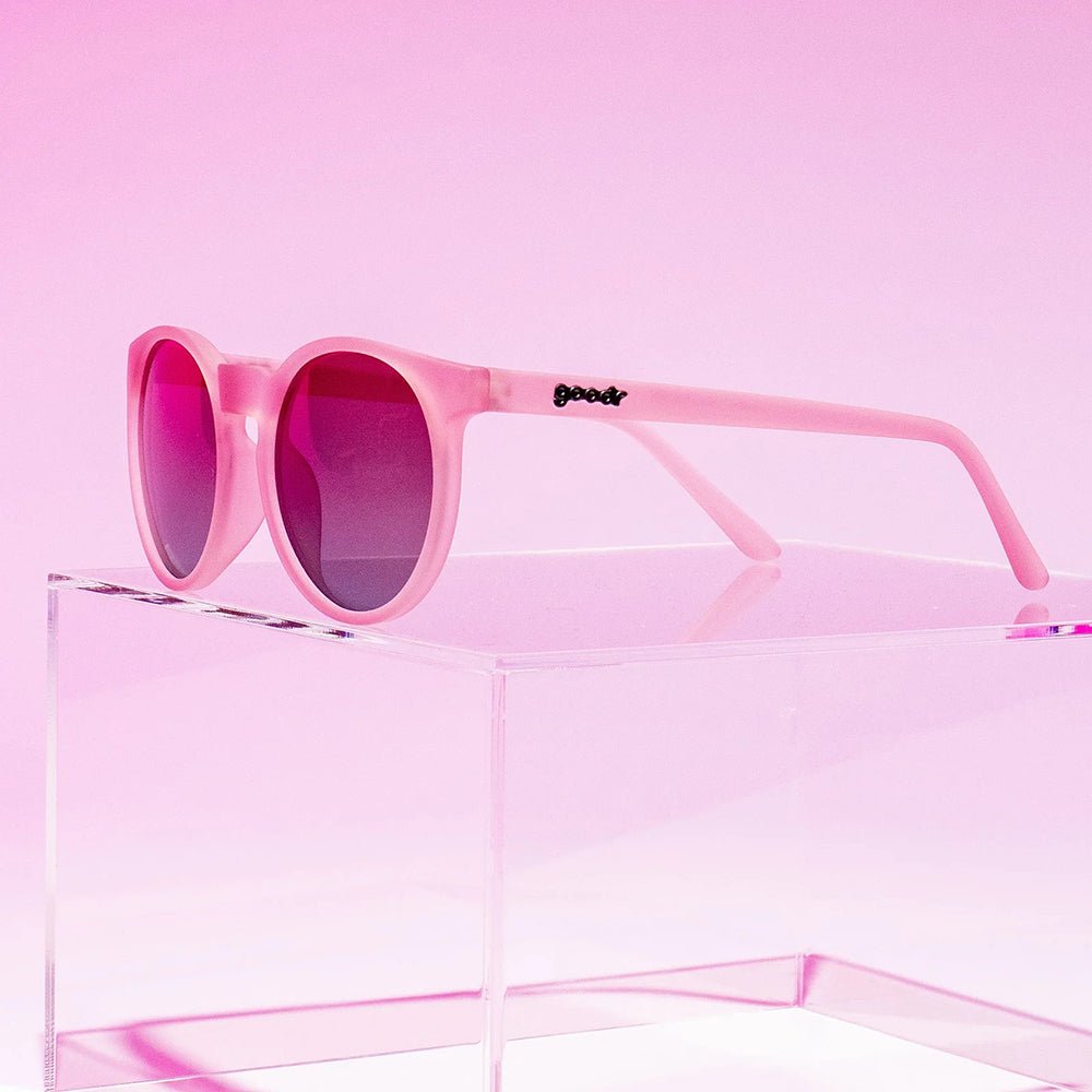 Óculos de Sol Polarizado Lilás Translúcido Lente com Proteção UV400 Mauve Mood Board