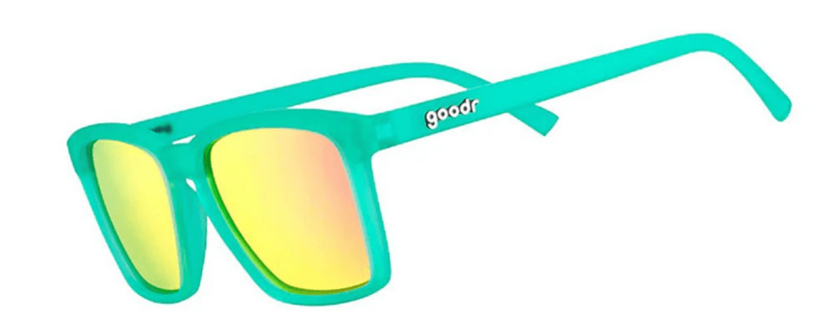 Óculos de Sol Verde com Lente Rosa Espelhada Proteção UV400 - Short With Benefits