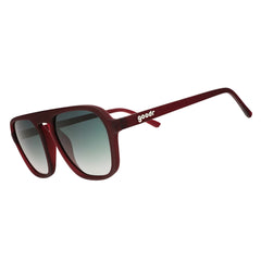 Óculos de Sol Aviador Vinho com Lente Degradê Verde - Conversation Pit Regular