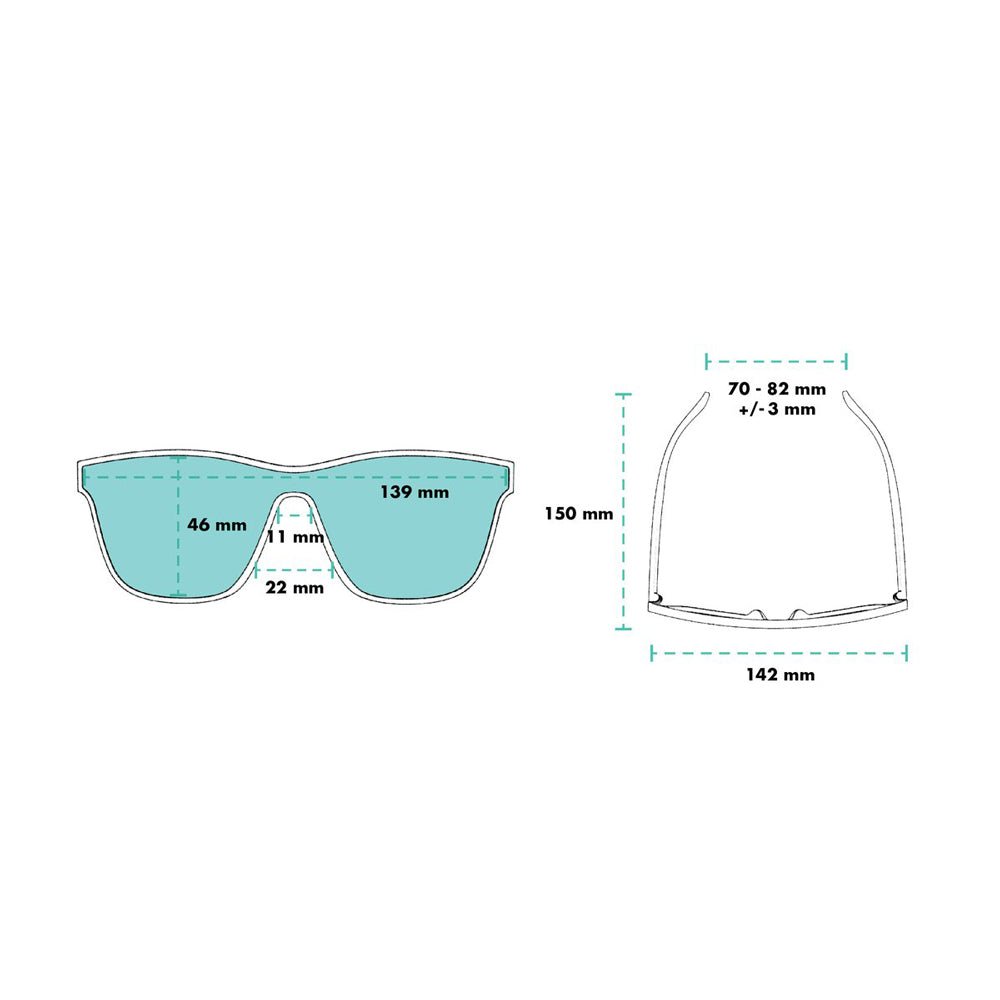 Óculos de Sol Goodr - Naeon Flux Capacitor